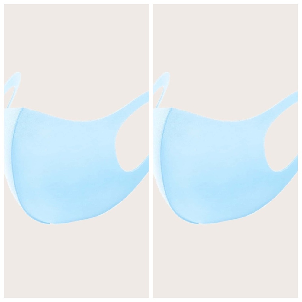 blue face mask
